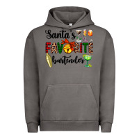 Pigment Tornado santa's favorite bartender Urban Hoodie - AdoDesignShop
