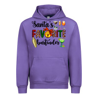 Tulip santa's favorite bartender Urban Hoodie - AdoDesignShop