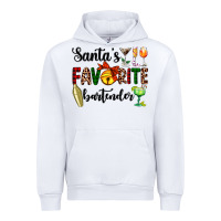 White santa's favorite bartender Urban Hoodie - AdoDesignShop