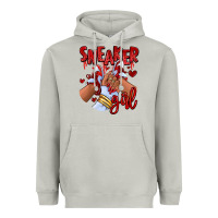 Moon Dust red sneaker girl afro woman Heavyweight Hoodie - RanaPortraitStore