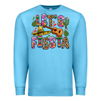 Ocean Blue let s fiesta Premium Sweatshirt - Zillion Design Studio