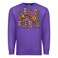 Purple let s fiesta Premium Sweatshirt - Zillion Design Studio