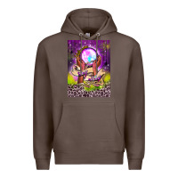 Coffee stay witchy air freshener Premium Hoodie - BundleAndBundleShop
