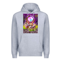 Heather Grey stay witchy air freshener Premium Hoodie - BundleAndBundleShop