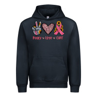 Navy peace love cure Urban Hoodie - JahusDesignShop