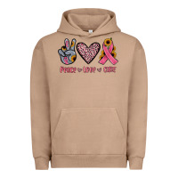 Pigment Burro peace love cure Urban Hoodie - JahusDesignShop