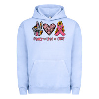Pigment Grape Ice peace love cure Urban Hoodie - JahusDesignShop