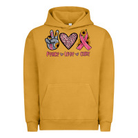 Peace Love Cure Urban Hoodie | Teevron