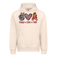 Sandshell peace love cure Urban Hoodie - JahusDesignShop