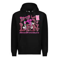 Black valentines day lpn licensed practical nurse Premium Hoodie - AdoDesignShop