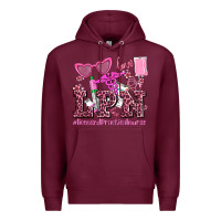 Burgundy valentines day lpn licensed practical nurse Premium Hoodie - AdoDesignShop