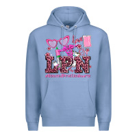 Colony Blue valentines day lpn licensed practical nurse Premium Hoodie - AdoDesignShop