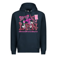 Navy valentines day lpn licensed practical nurse Premium Hoodie - AdoDesignShop