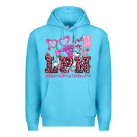 Ocean Blue valentines day lpn licensed practical nurse Premium Hoodie - AdoDesignShop