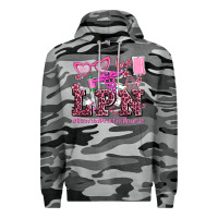 Slate Camo valentines day lpn licensed practical nurse Premium Hoodie - AdoDesignShop