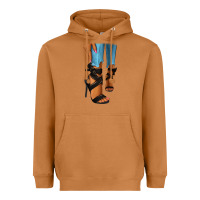 Meerkat black heels black fashion girl Heavyweight Hoodie - RanaPortraitStore