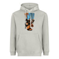 Moon Dust black heels black fashion girl Heavyweight Hoodie - RanaPortraitStore