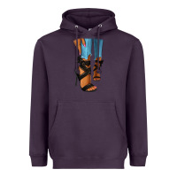 Plum black heels black fashion girl Heavyweight Hoodie - RanaPortraitStore