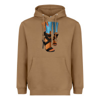 Toasted Coconut black heels black fashion girl Heavyweight Hoodie - RanaPortraitStore