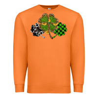 Carrot st patricks day shamrock gold Premium Sweatshirt - RanaPortraitStore