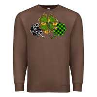 Chestnut st patricks day shamrock gold Premium Sweatshirt - RanaPortraitStore