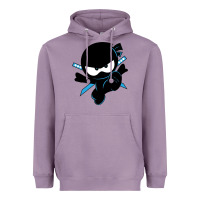 Lavender ninja kid Heavyweight Hoodie - Unal Design