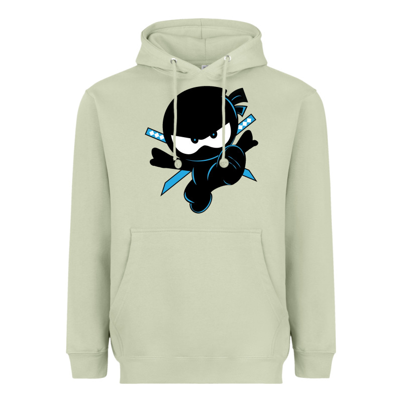 Ninja Kid Heavyweight Hoodie by Unal Design | Teevron