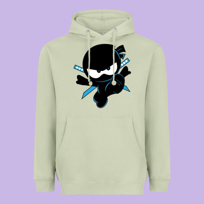 Heavyweight Hoodie ninja kid