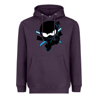 Plum ninja kid Heavyweight Hoodie - Unal Design