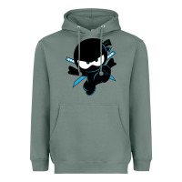 Sage ninja kid Heavyweight Hoodie - Unal Design