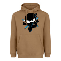 Toasted Coconut ninja kid Heavyweight Hoodie - Unal Design