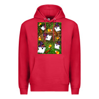Cardinal Halloween ghost Premium Hoodie - Artiststas