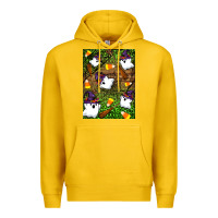 Lemon Halloween ghost Premium Hoodie - Artiststas