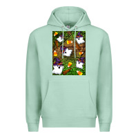 Seafoam Halloween ghost Premium Hoodie - Artiststas