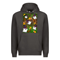 Smoke Halloween ghost Premium Hoodie - Artiststas