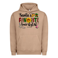 Pigment Burro santa's favorite  hair stylist Urban Hoodie - AdoDesignShop