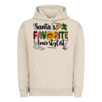 Pigment French Oak santa's favorite  hair stylist Urban Hoodie - AdoDesignShop