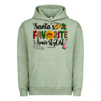 Pigment Oil Green santa's favorite  hair stylist Urban Hoodie - AdoDesignShop