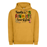 Pigment Peanut Butter santa's favorite  hair stylist Urban Hoodie - AdoDesignShop