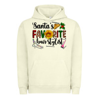 Pigment Pistachio santa's favorite  hair stylist Urban Hoodie - AdoDesignShop