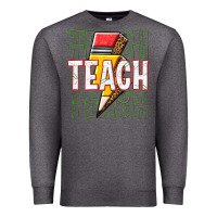 Charcoal Heather teach Premium Sweatshirt - texasbilliewilder