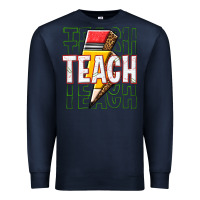Navy teach Premium Sweatshirt - texasbilliewilder
