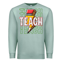 Seafoam teach Premium Sweatshirt - texasbilliewilder