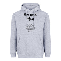 Heather Grey Mermaid mom Heavyweight Hoodie - Unal Design