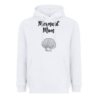 White Mermaid mom Heavyweight Hoodie - Unal Design