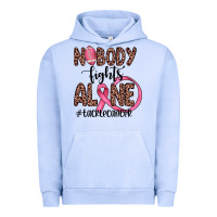 Nobody Fights Alone #tacklecancer Urban Hoodie | Teevron