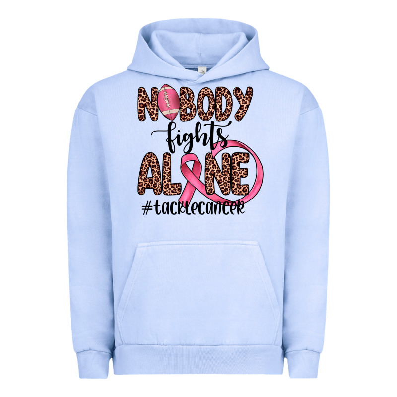 Nobody Fights Alone #tacklecancer Urban Hoodie by JahusDesignShop | Teevron
