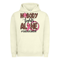 Pigment Pistachio nobody fights alone #tacklecancer Urban Hoodie - JahusDesignShop