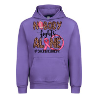 Tulip nobody fights alone #tacklecancer Urban Hoodie - JahusDesignShop