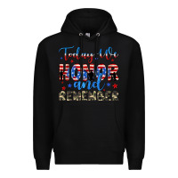 Black today we honor and remember Premium Hoodie - JahusDesignShop